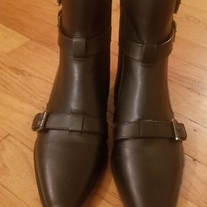 Brand New Michael Kors  Black Radley Bootie Sz 8